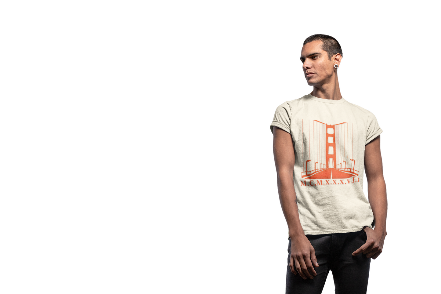 Golden Gate Bridge 1937 T-Shirt | San Francisco Landmark Engineering Marvel | SF Bay Area Gift California Icon | Vintage Historic Pride Tee