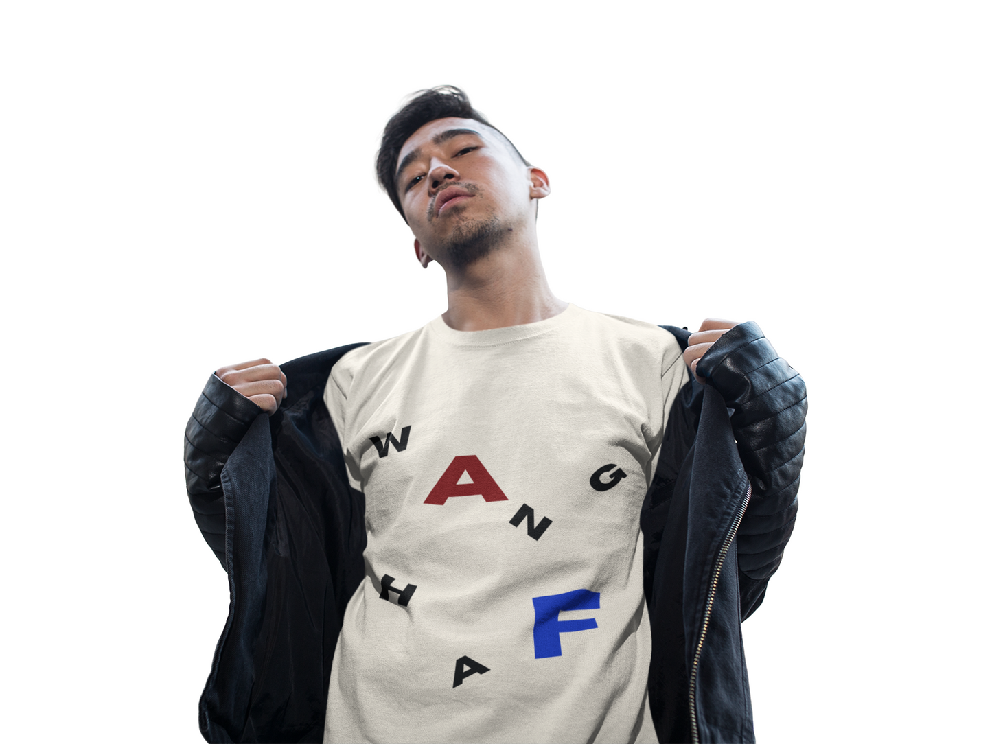 Wanghaf America First T-Shirt | Minimalist Political Typography Conservative | Patriotic Statement Gift | Political Slogan Pride Tee
