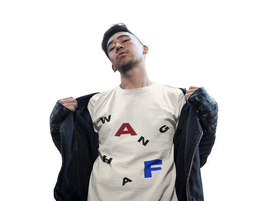 Wanghaf America First T-Shirt | Minimalist Political Typography Conservative | Patriotic Statement Gift | Political Slogan Pride Tee