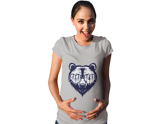 Grizzly Bear T-Shirt | Hand-Drawn Wildlife Nature Illustration | Gift for Bear Lover Outdoorsman Hiker | Pacific Northwest Art Tee