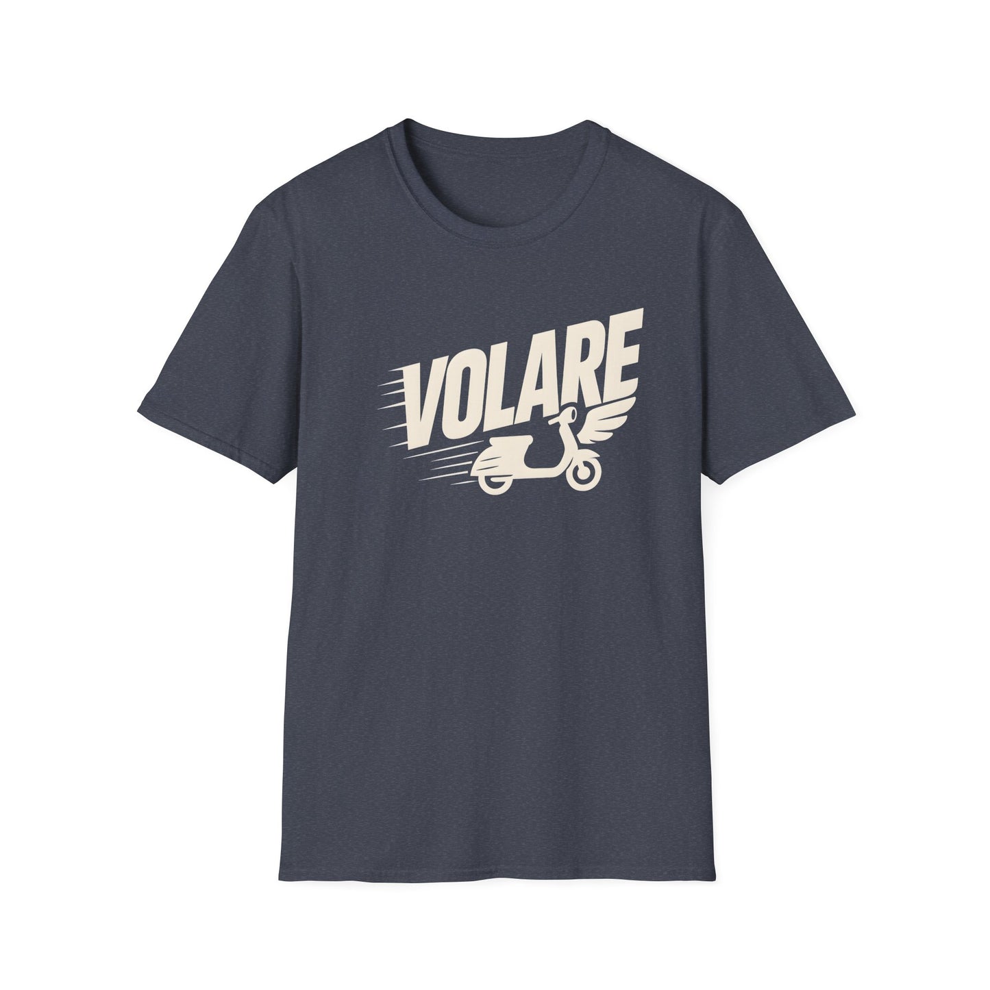Volare Scooter T‑Shirt — Vintage Vespa Ride Graphic Tee