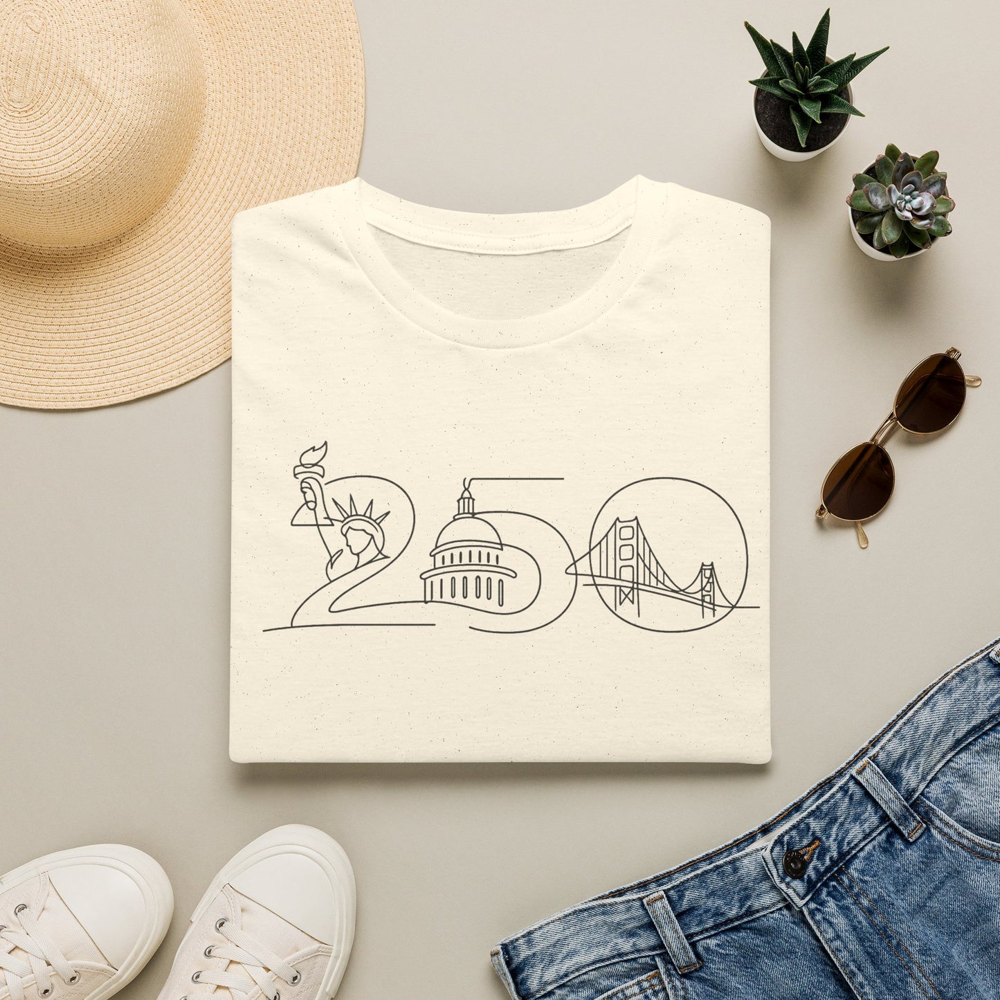 America 250th Anniversary Washington T-Shirt | USA Semiquincentennial 2026 | George Washington Patriotic Gift | 1776-2026 Founding Father