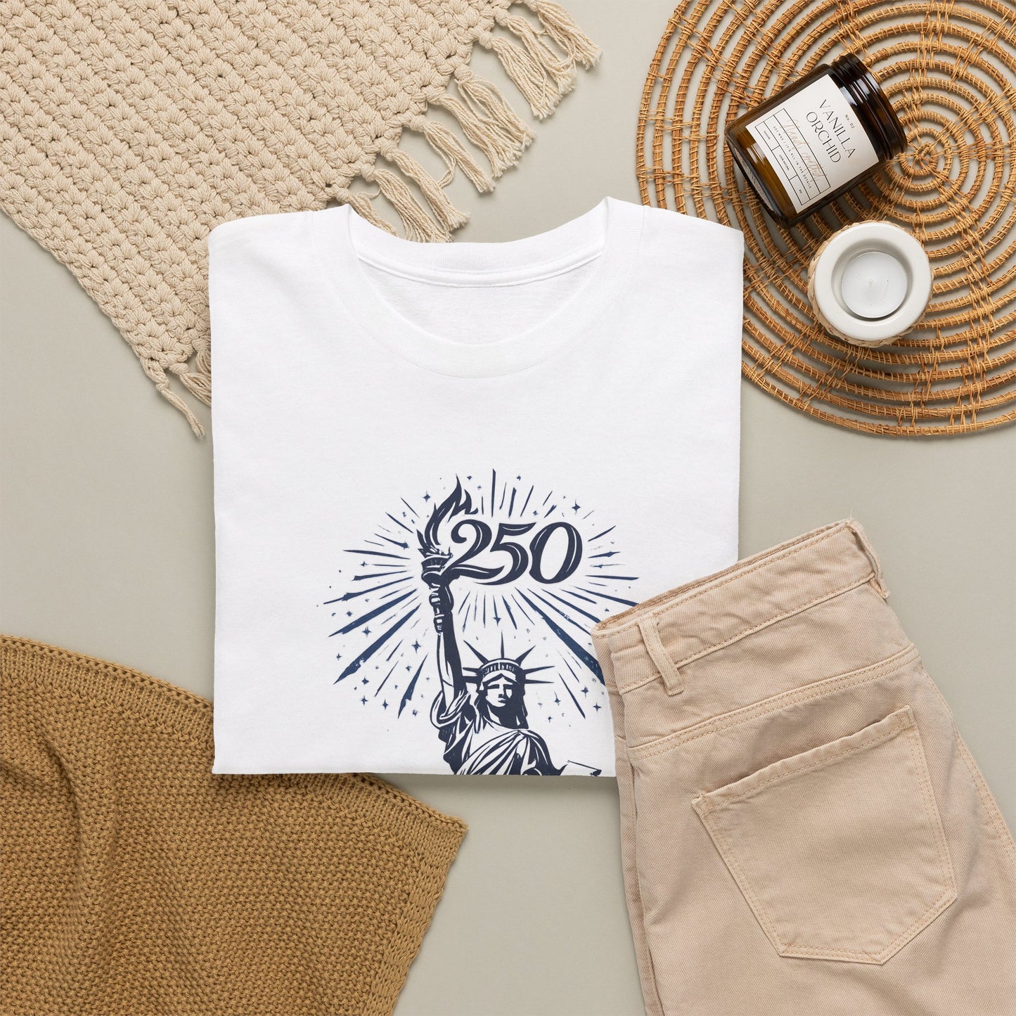 Liberty Statue 250th Anniversary T-Shirt | USA Semiquincentennial 2026 | American Independence Patriotic Gift | 1776-2026 Celebration Tee