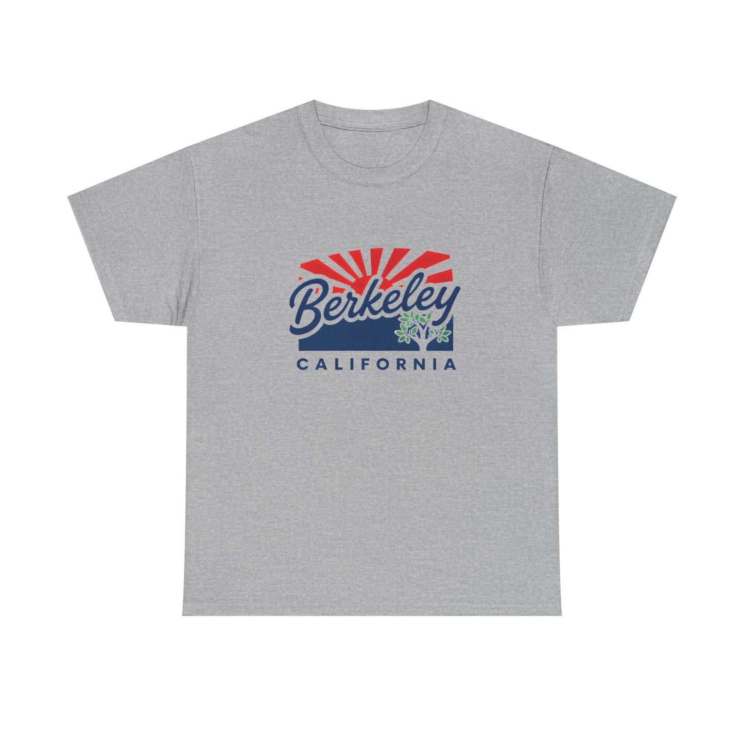 Berkeley California Retro Sunrise T-Shirt | 70s Vintage Script Tee | Bay Area Sunset Vibes Gift | UC Berkeley Alumni Student Local Pride