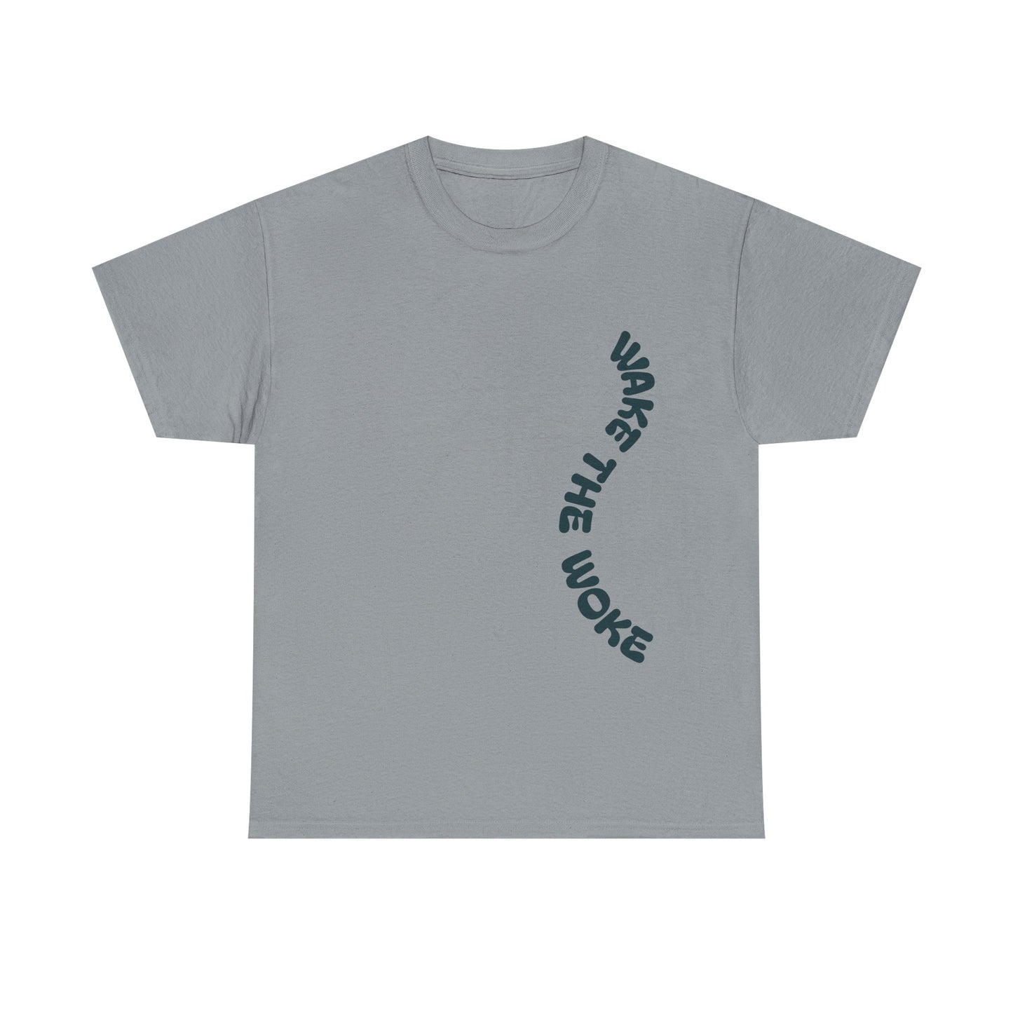 Wake The Woke T-Shirt | Political Satire Anti-Woke Humor | Conservative Liberty Freedom Gift | Funny Statement Rebellion Tee