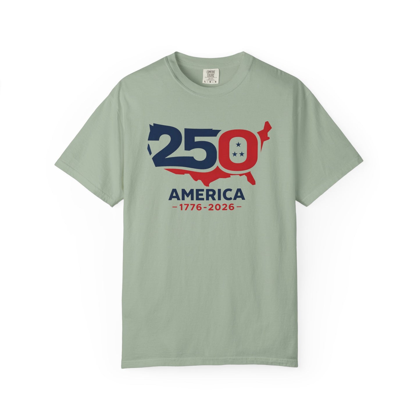 250 America 1776-2026 T-shirt | US Map Centennial Anniversary