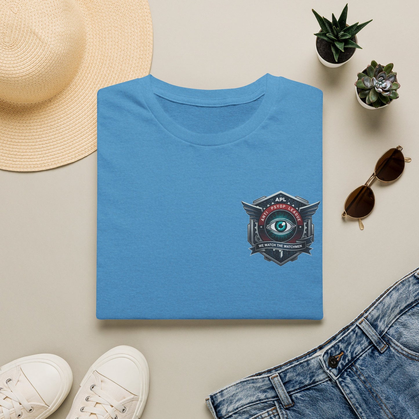 Eye Emblem T-Shirt — Retro All-Seeing Eye Graphic Tee