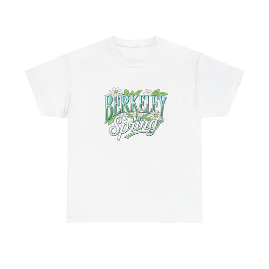 Berkeley California T-Shirt | Retro Spring Floral Script Tee | Bay Area College Town Gift | UC Berkeley Alumni Student Local Pride Shirt