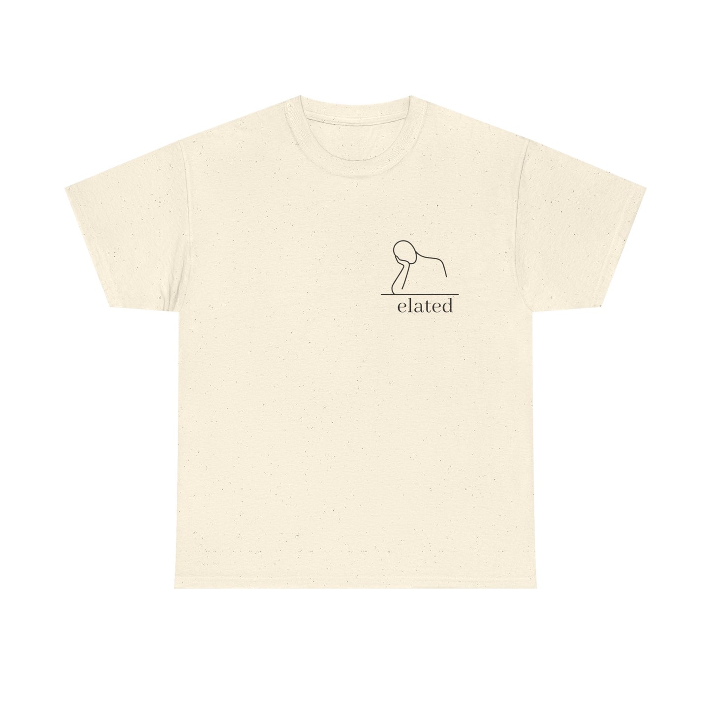 Face in Palm Line Art T-Shirt | Minimalist Illustration Tired Mood | Gift Burnt Out Stressed Relatable Humor | Mental Health Awareness Tee