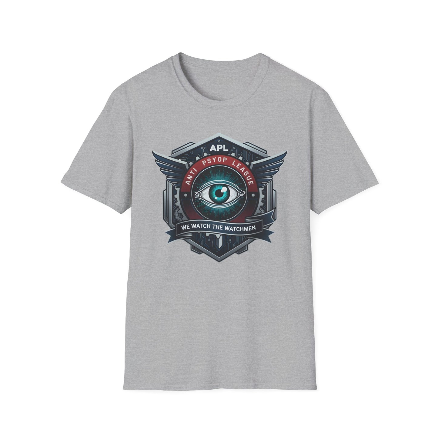 Anti PsyOp League T-Shirt — APL Watchful Eye Graphic Tee