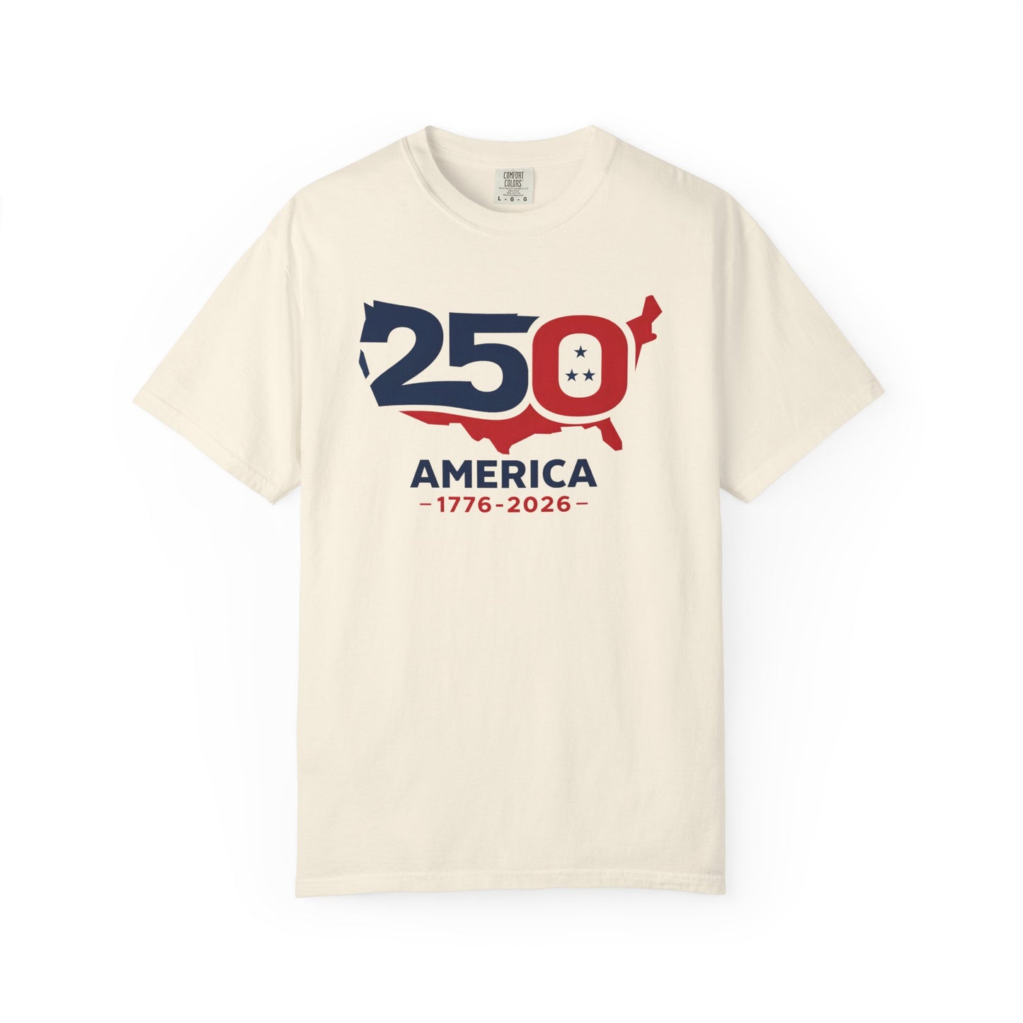 250 America 1776-2026 T-shirt | US Map Centennial Anniversary
