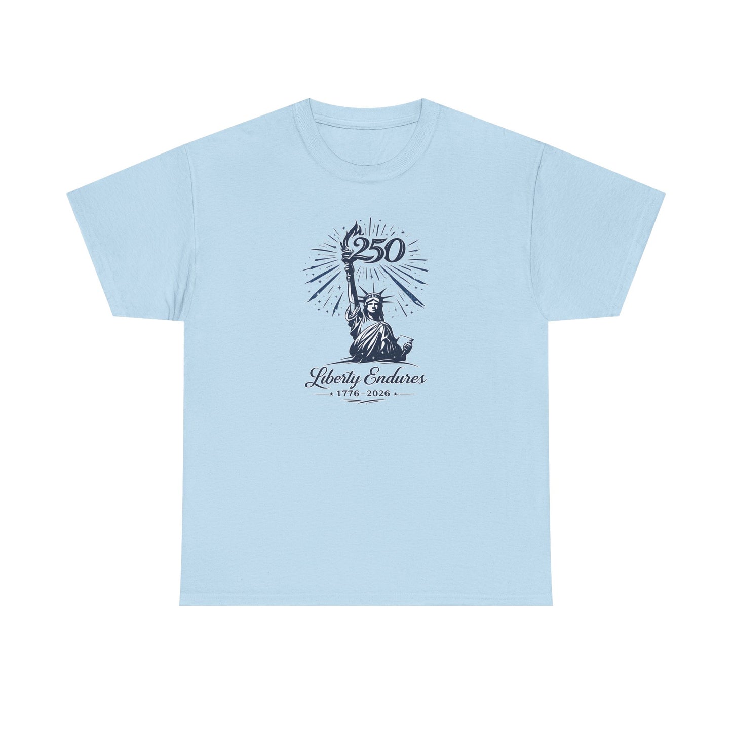 Liberty Statue 250th Anniversary T-Shirt | USA Semiquincentennial 2026 | American Independence Patriotic Gift | 1776-2026 Celebration Tee