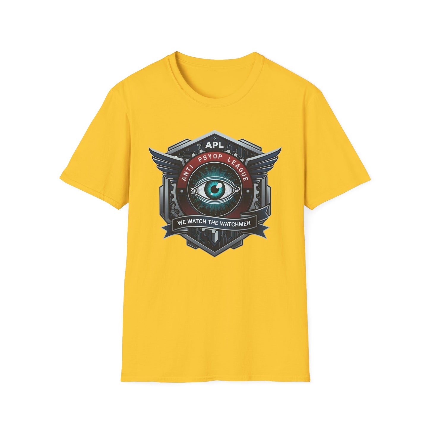 Anti PsyOp League T-Shirt — APL Watchful Eye Graphic Tee