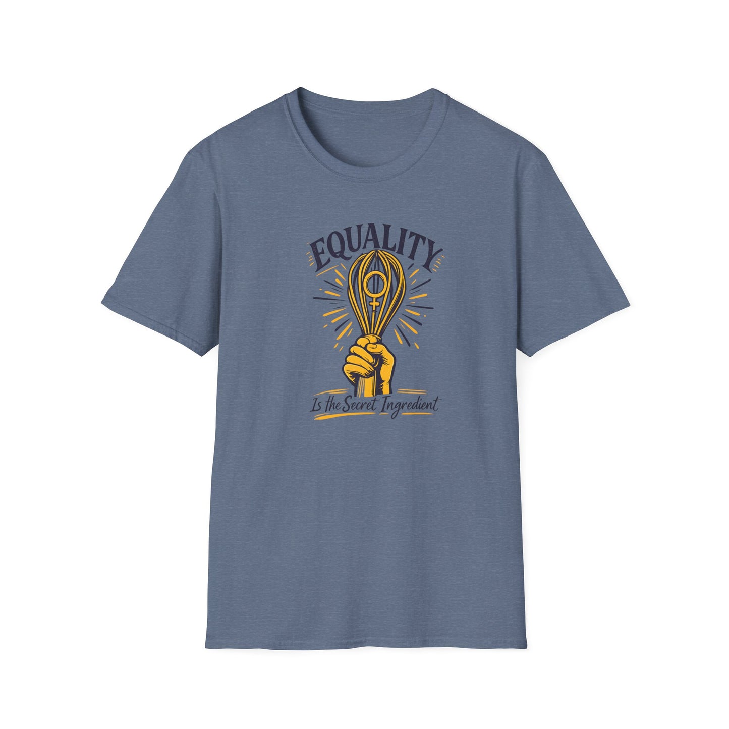 Equality Whisk T-Shirt — "Equality is the Secret Ingredient" Chef-Inspired Tee
