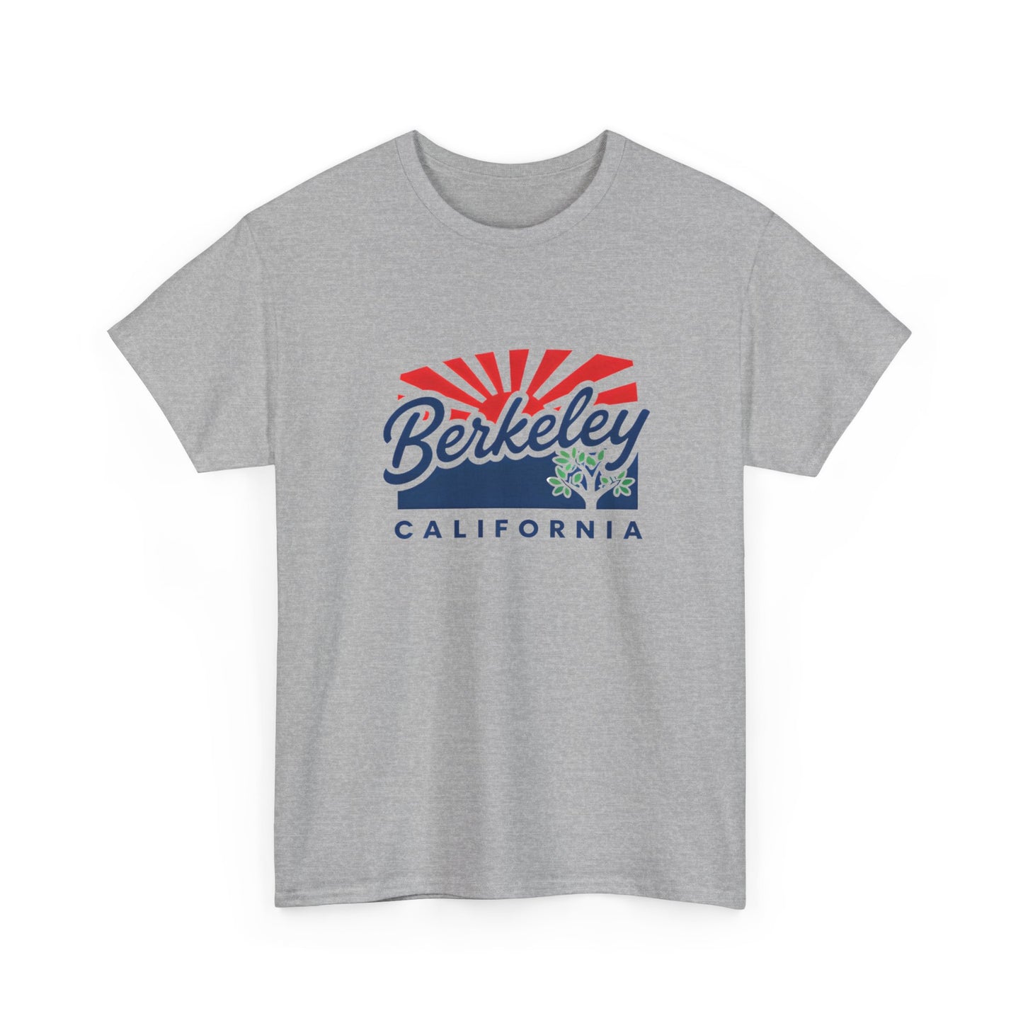 Berkeley California Retro Sunrise T-Shirt | 70s Vintage Script Tee | Bay Area Sunset Vibes Gift | UC Berkeley Alumni Student Local Pride