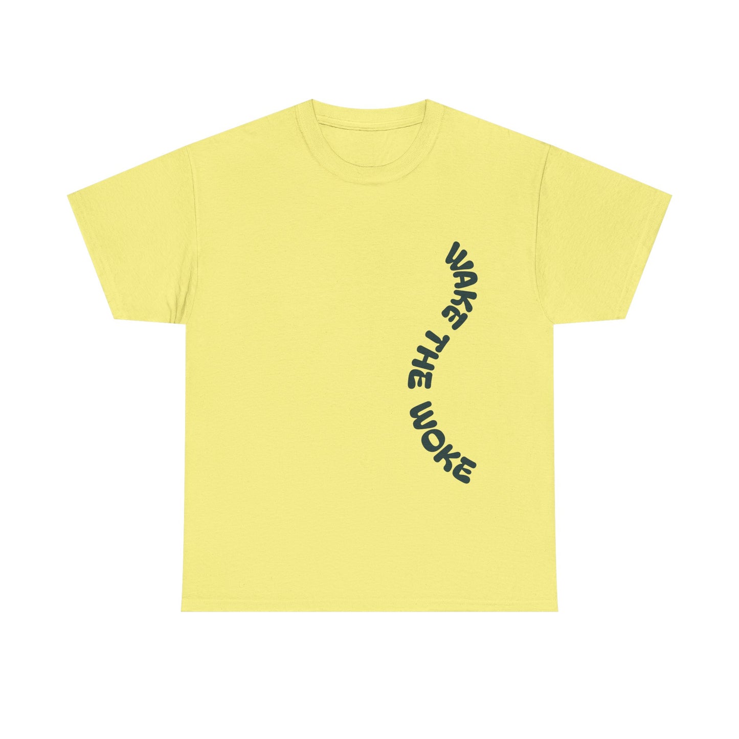 Wake The Woke T-Shirt | Political Satire Anti-Woke Humor | Conservative Liberty Freedom Gift | Funny Statement Rebellion Tee