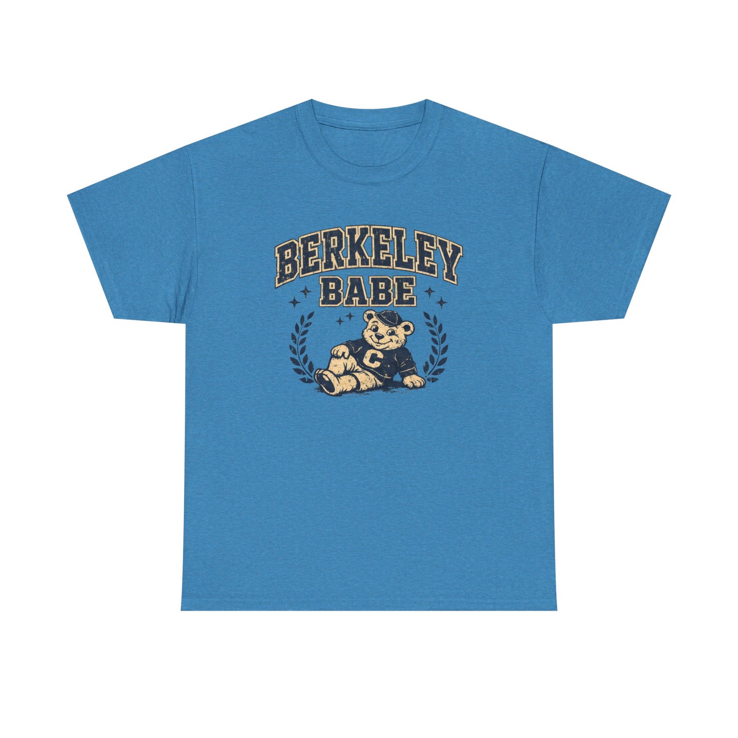 Berkeley Babe Tee — Vintage Campus Bear Graphic T‑Shirt