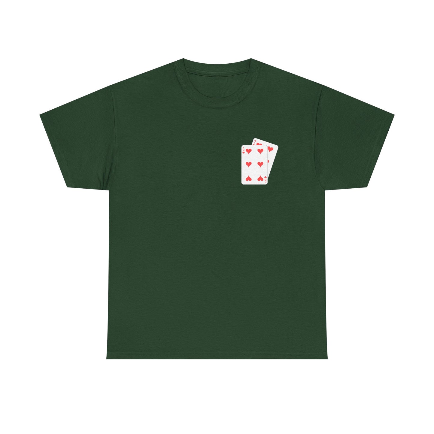 Love is a Gamble Shirt | Playing Cards Heart Shirt | Poker Love Tee | Casino Romance Shirt | 67 Unsuited Tee | Card Player Gift Unisex