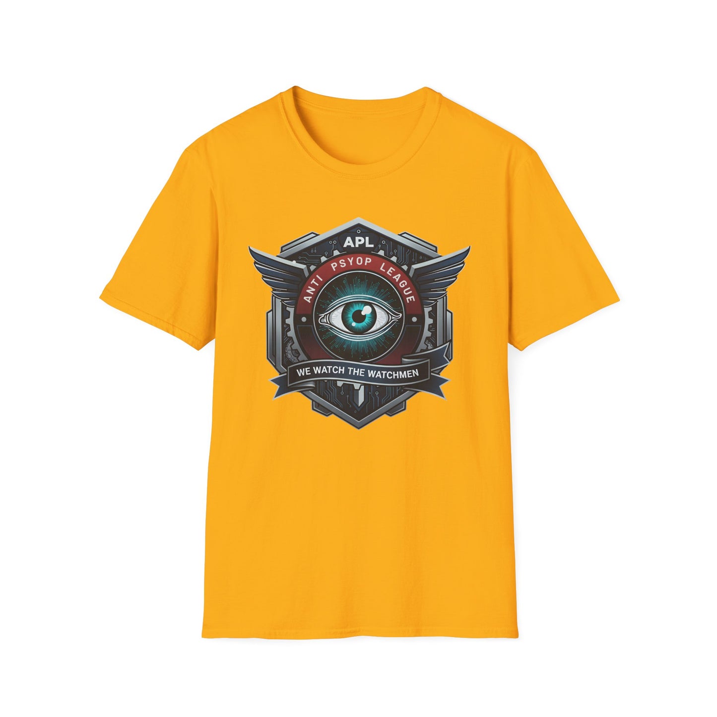Anti PsyOp League T-Shirt — APL Watchful Eye Graphic Tee