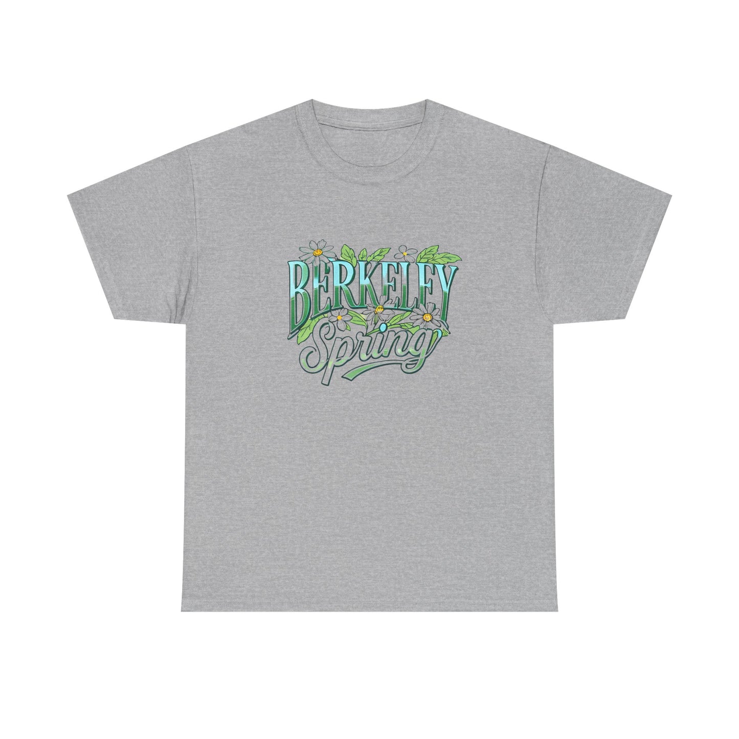 Berkeley California T-Shirt | Retro Spring Floral Script Tee | Bay Area College Town Gift | UC Berkeley Alumni Student Local Pride Shirt