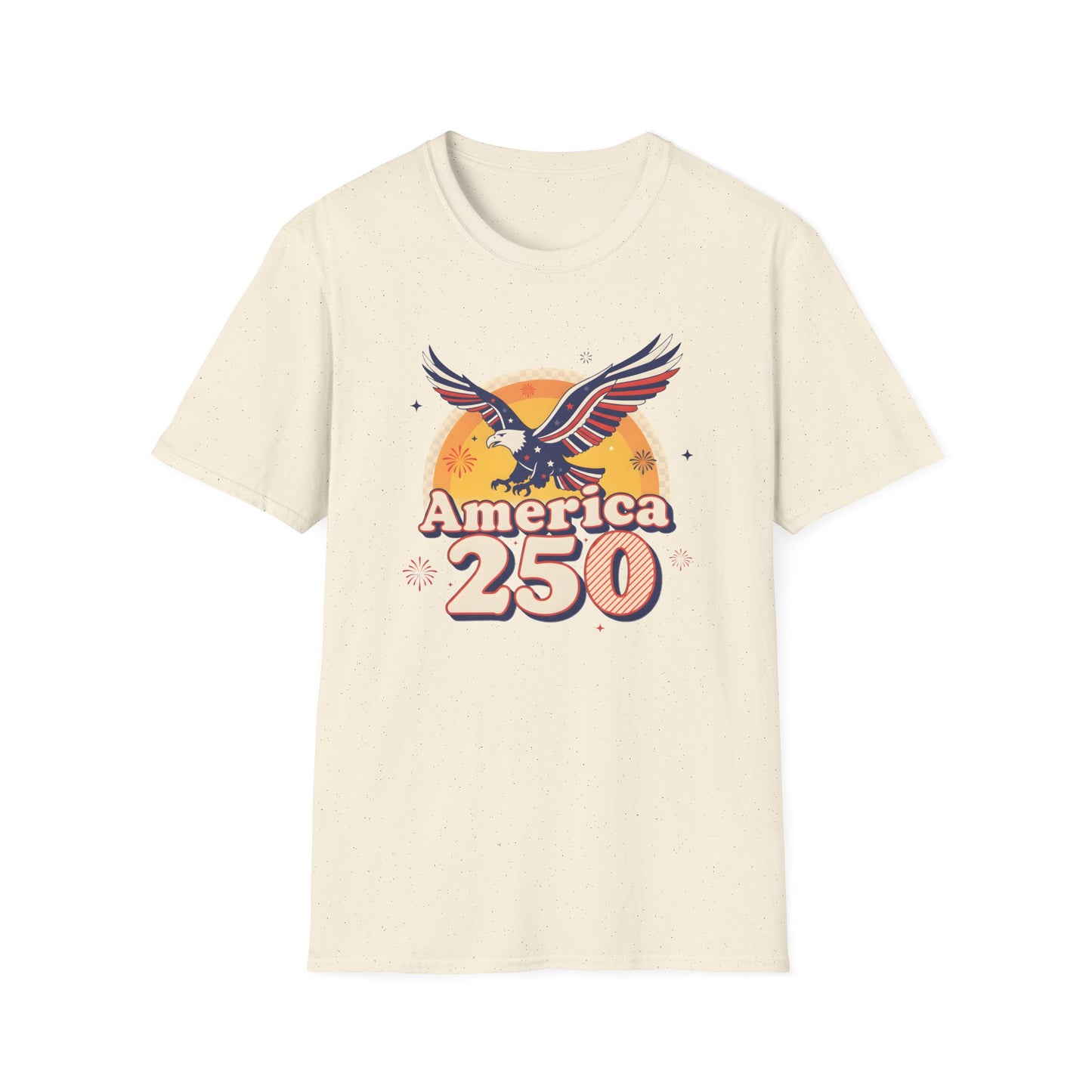 American Eagle 250 Stars T-Shirt | USA Semiquincentennial 2026 Anniversary | Patriotic Independence 4th July Gift | 1776-2026 Celebration