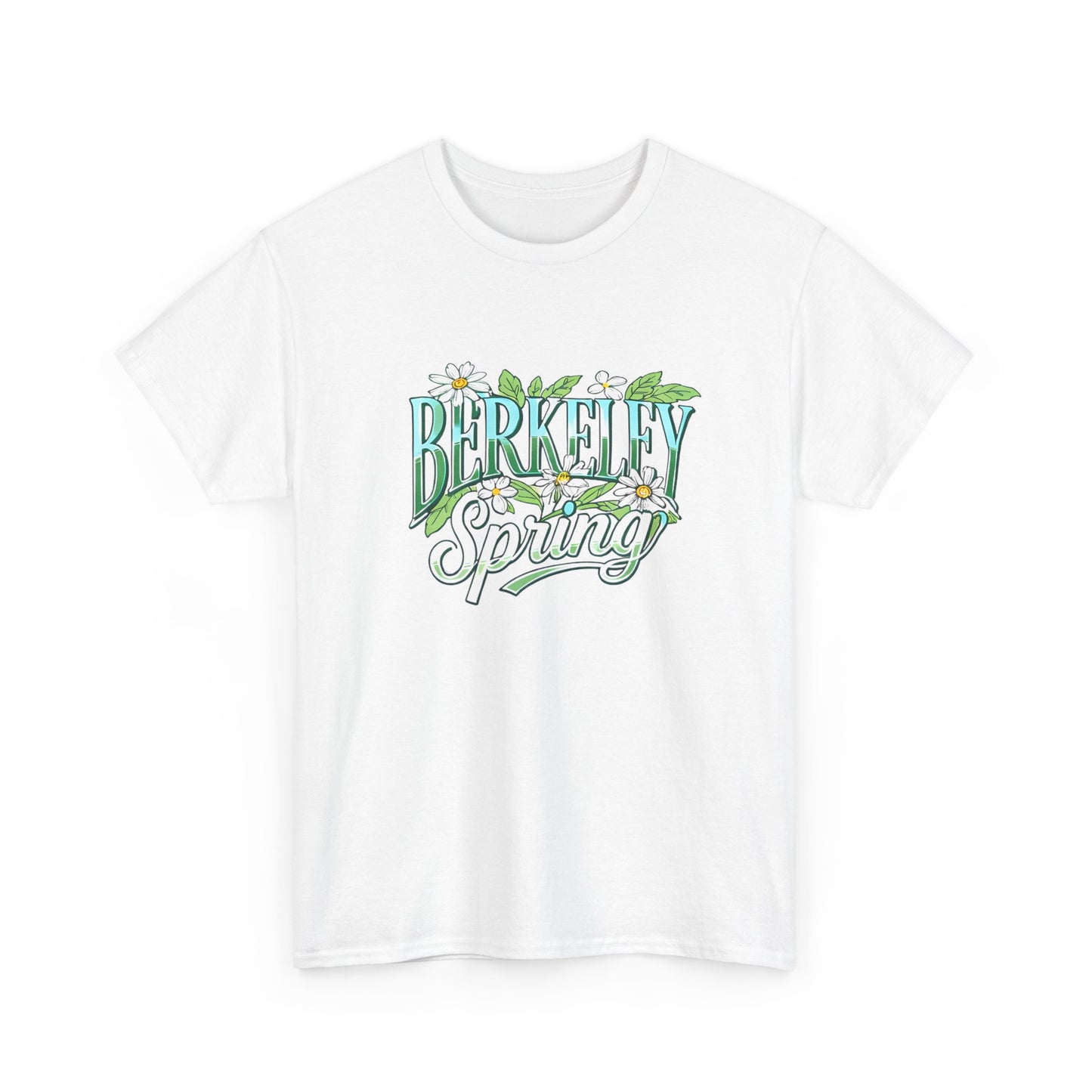 Berkeley California T-Shirt | Retro Spring Floral Script Tee | Bay Area College Town Gift | UC Berkeley Alumni Student Local Pride Shirt