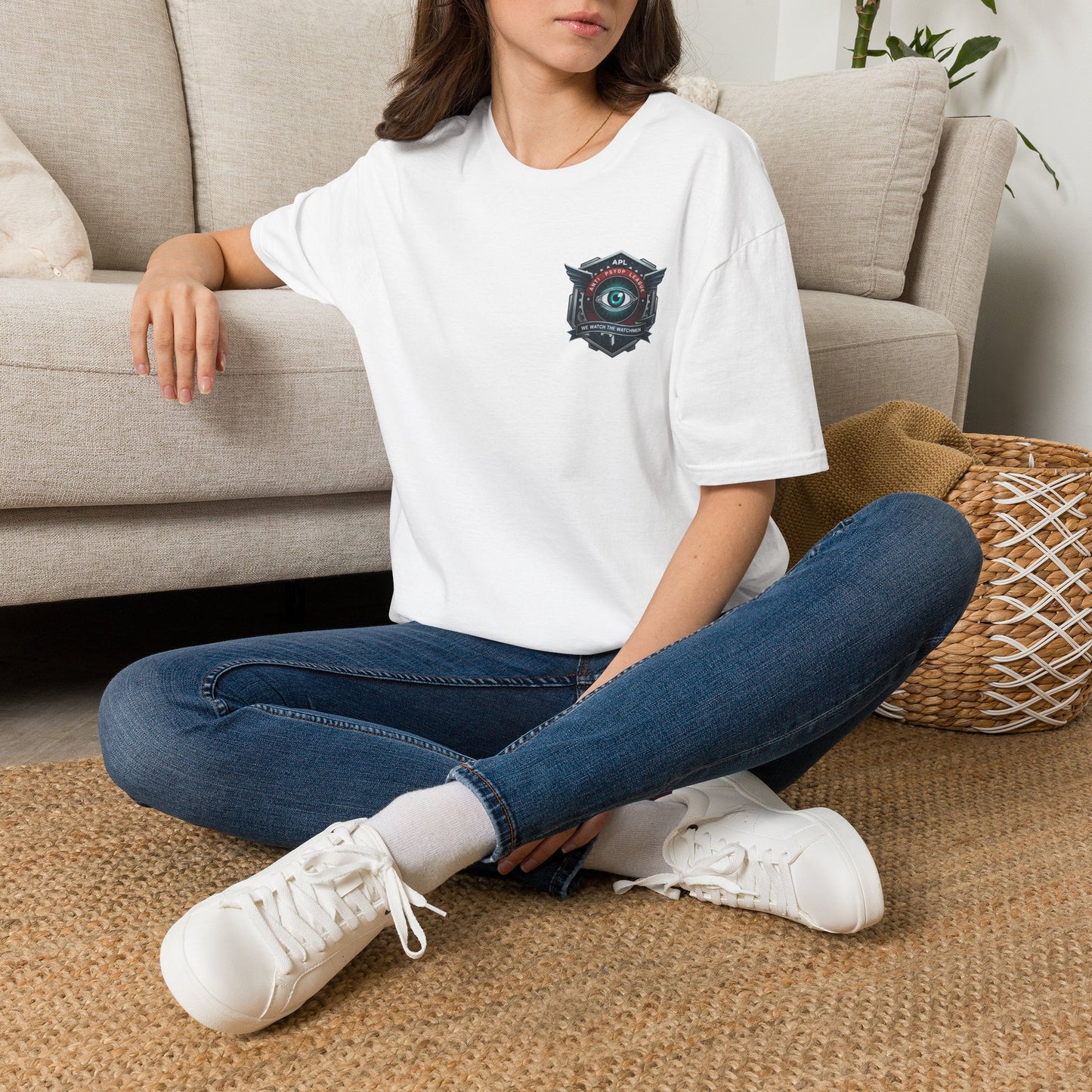 Eye Emblem T-Shirt — Retro All-Seeing Eye Graphic Tee