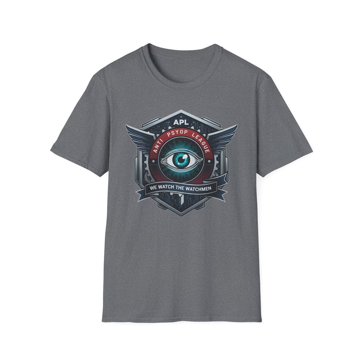 Anti PsyOp League T-Shirt — APL Watchful Eye Graphic Tee