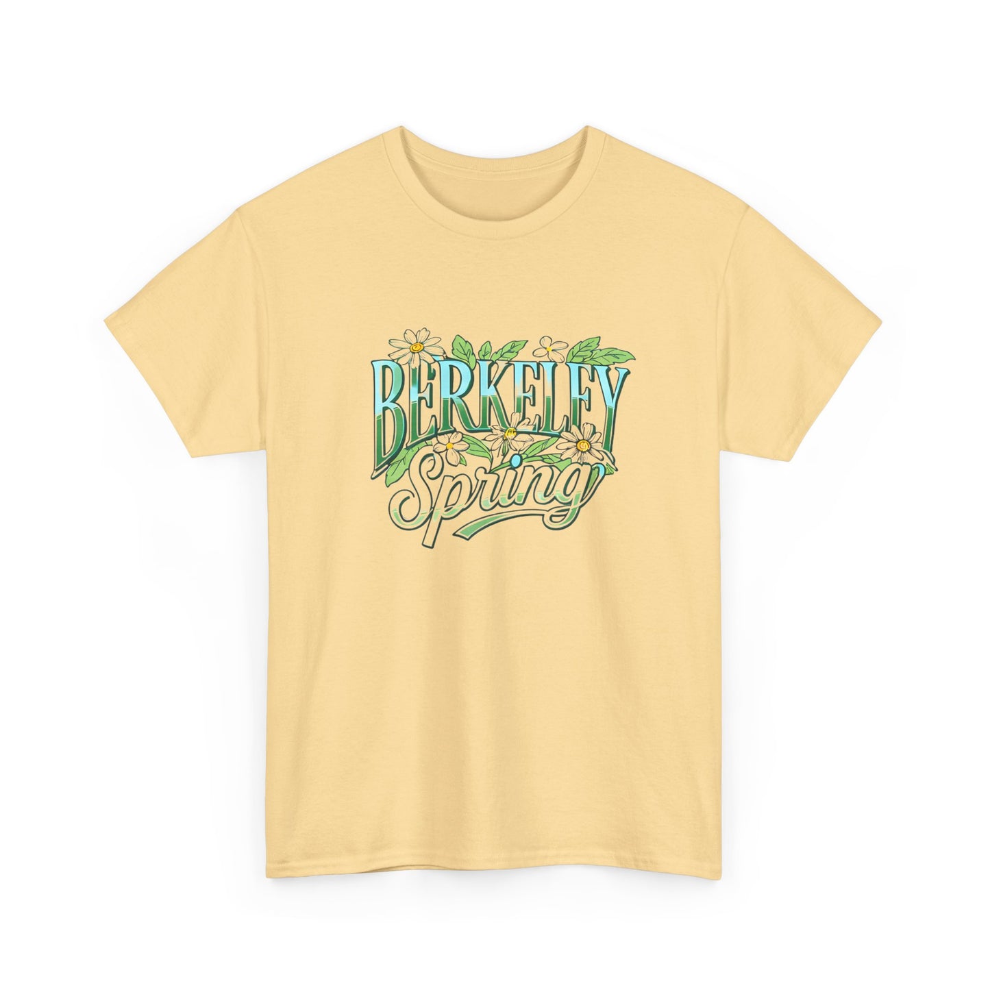 Berkeley California T-Shirt | Retro Spring Floral Script Tee | Bay Area College Town Gift | UC Berkeley Alumni Student Local Pride Shirt