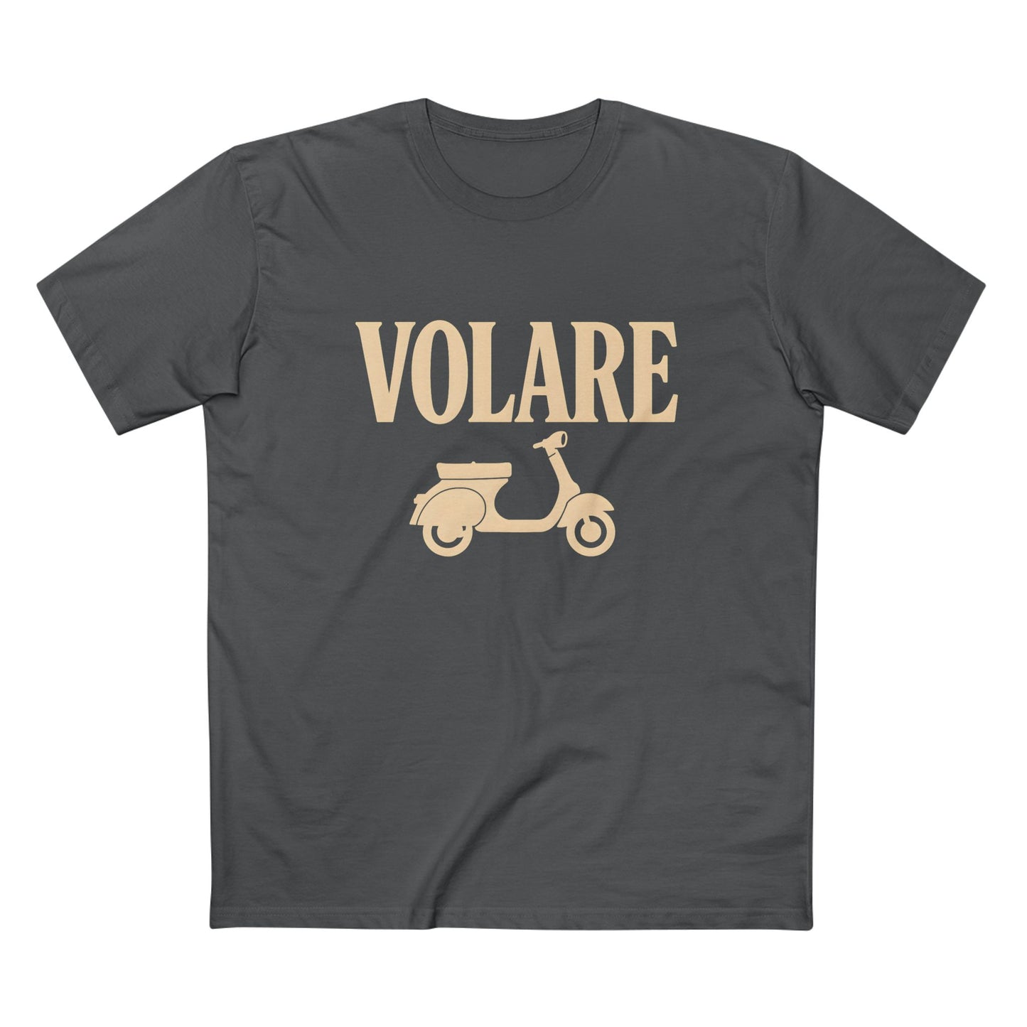 Volare Vespa Scooter T-Shirt | Vintage Italian Retro Motorcycle Illustration | Vespa Lover Italy Fan Rider | Volare Scooter Pride Tee