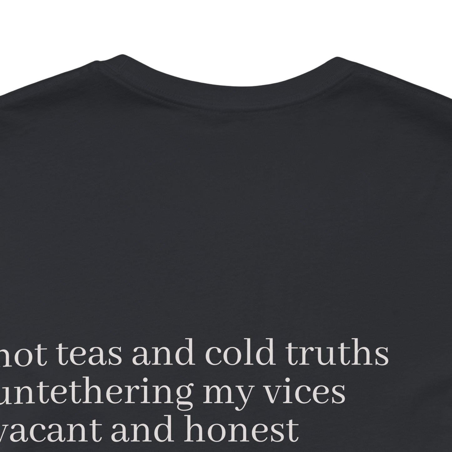 Love Me Tanka Poetry T-Shirt | Romantic Japanese Poem Literary Tee | Gift for Poet Writer Romance Lover | Minimalist Wearable Literature Art