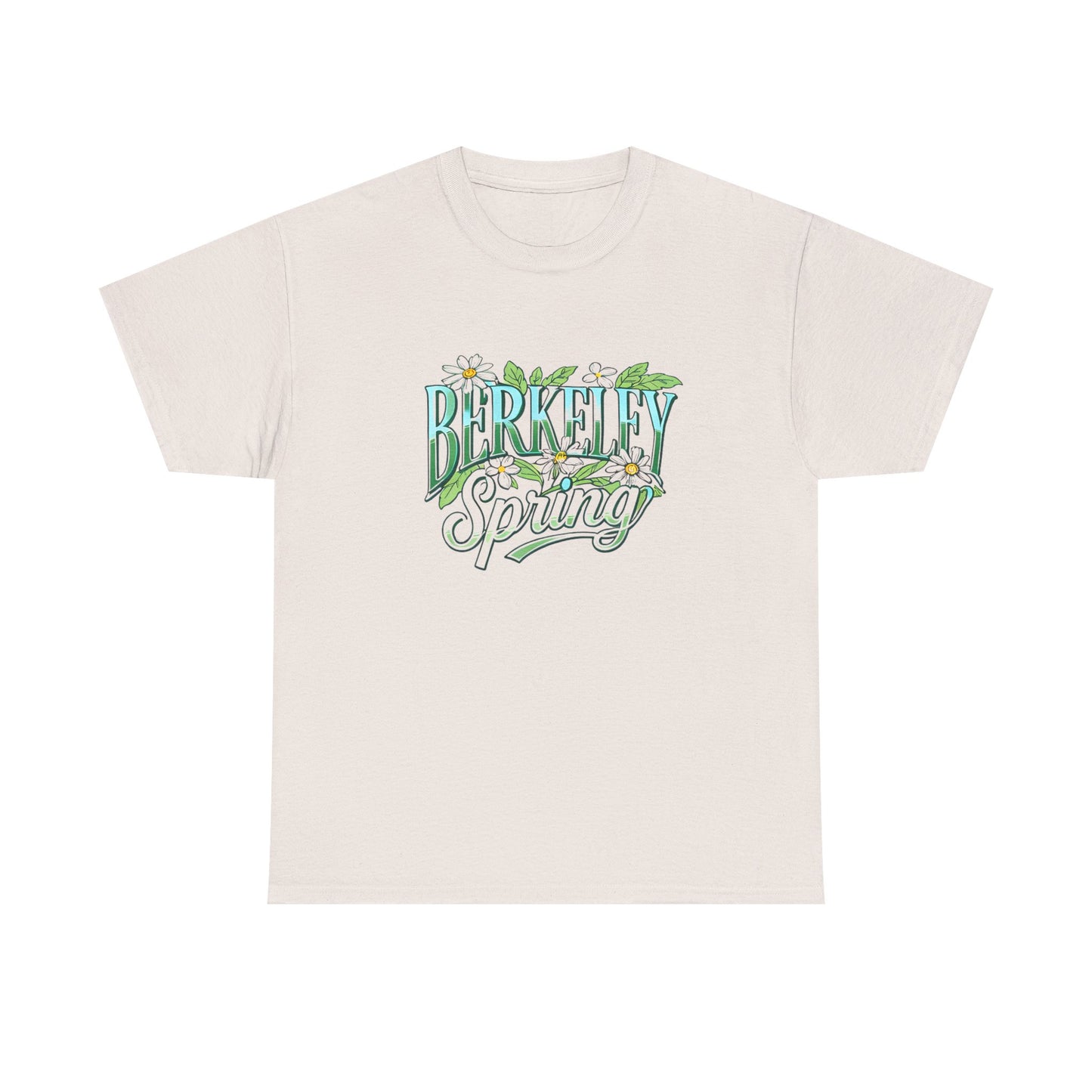Berkeley California T-Shirt | Retro Spring Floral Script Tee | Bay Area College Town Gift | UC Berkeley Alumni Student Local Pride Shirt
