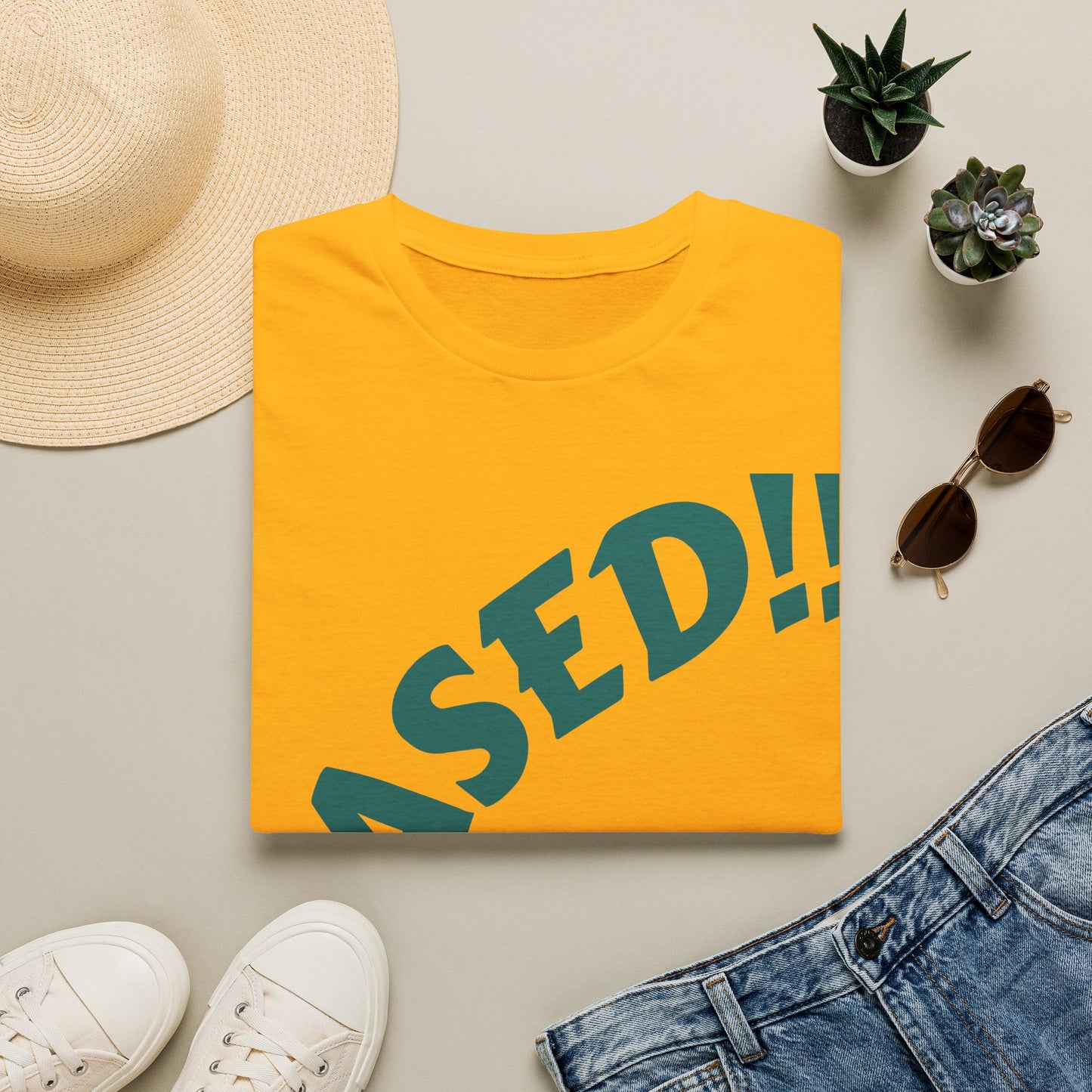 BASED Script T-Shirt | Diagonal Teal Typography Internet Slang Meme | Gift for Gen Z Millennial Trendsetter | Political Humor Statement Tee