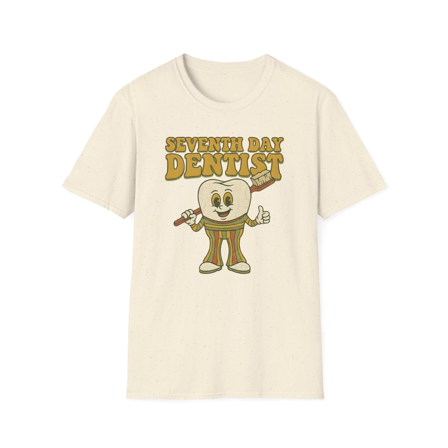 Thou Shall Flosst Seventh Day Dentist T-Shirt | Dental Humor, Tooth Design