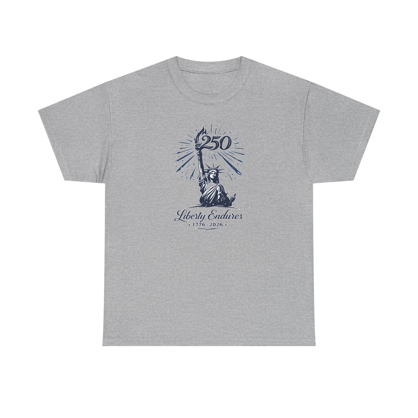 Liberty Statue 250th Anniversary T-Shirt | USA Semiquincentennial 2026 | American Independence Patriotic Gift | 1776-2026 Celebration Tee