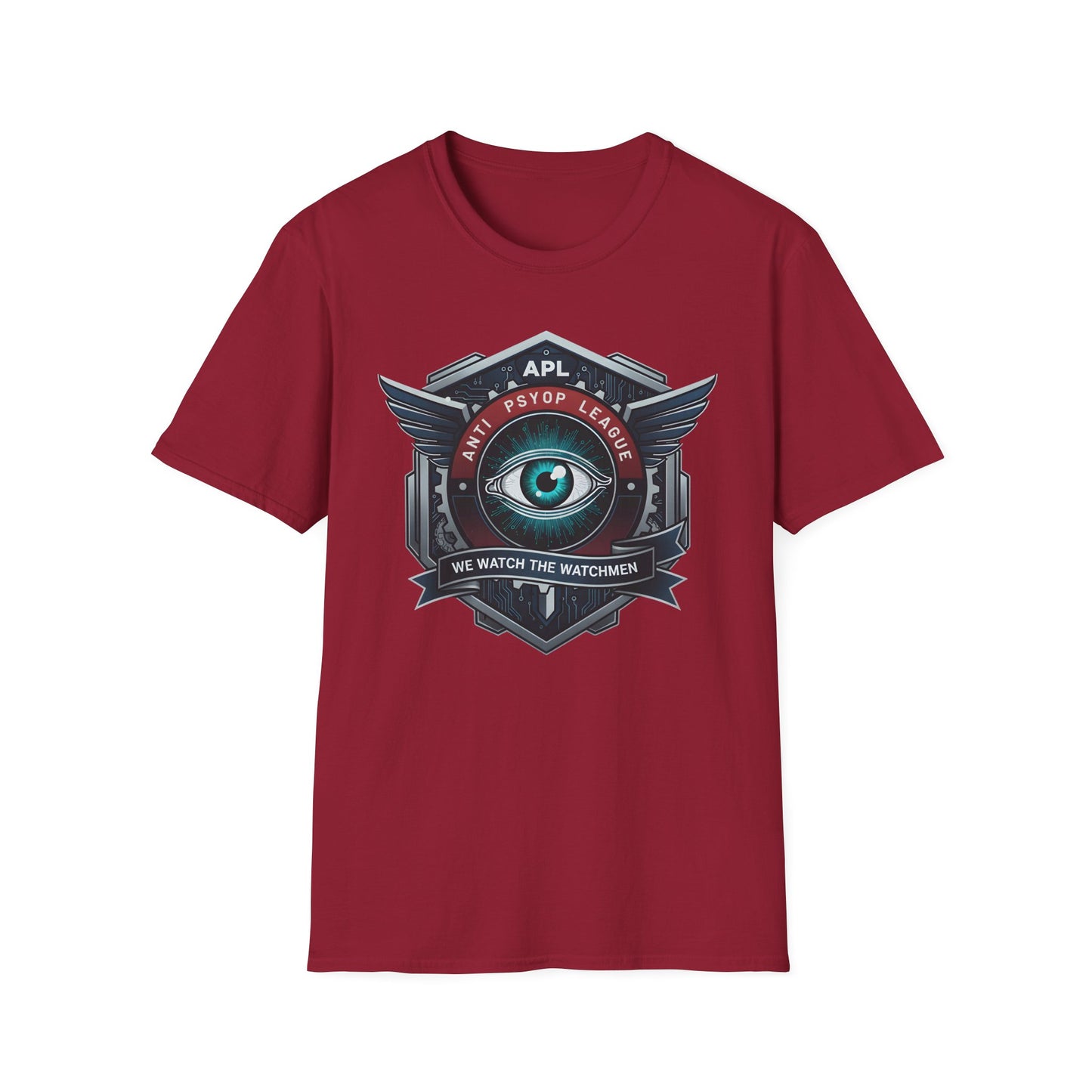 Anti PsyOp League T-Shirt — APL Watchful Eye Graphic Tee