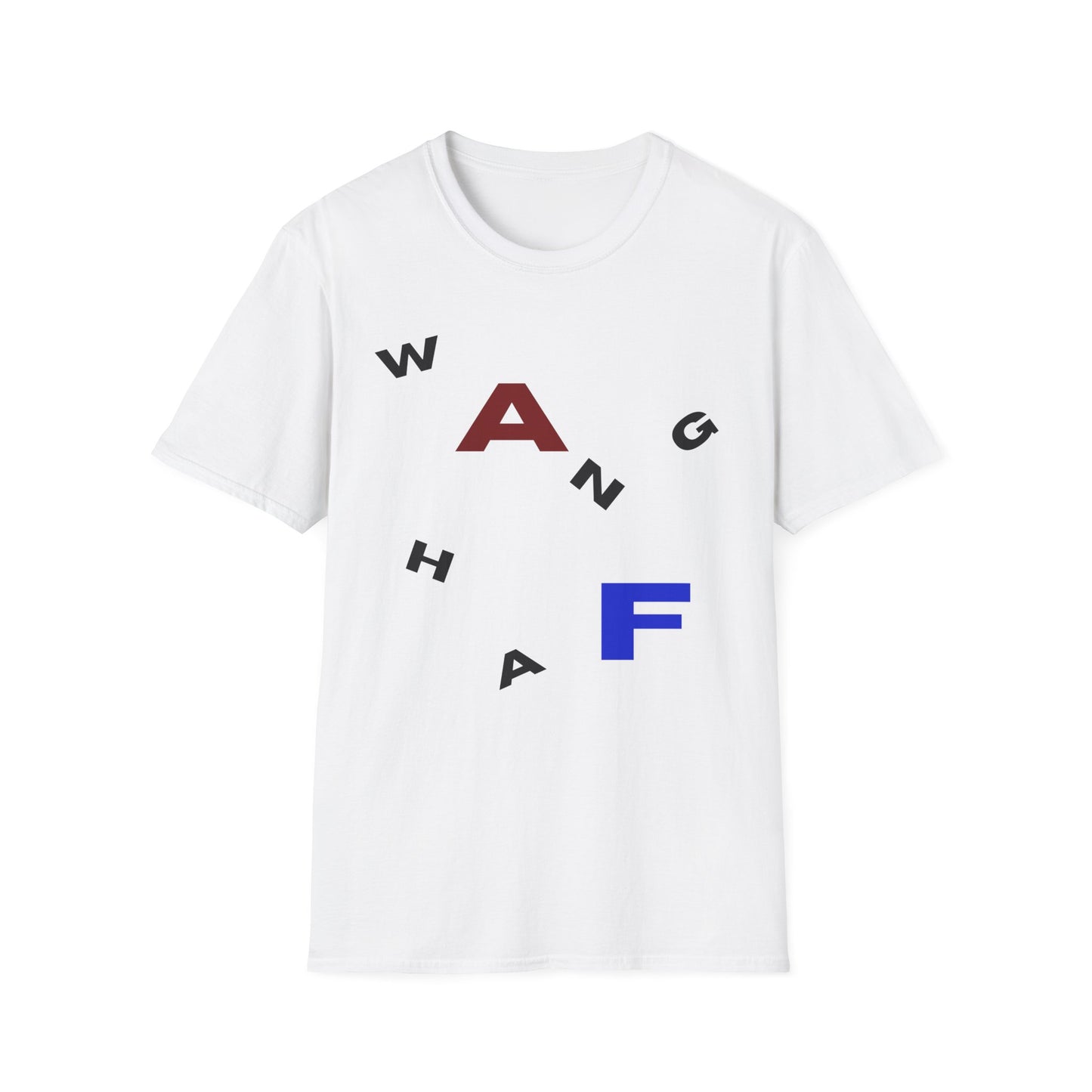 Wanghaf America First T-Shirt | Minimalist Political Typography Conservative | Patriotic Statement Gift | Political Slogan Pride Tee