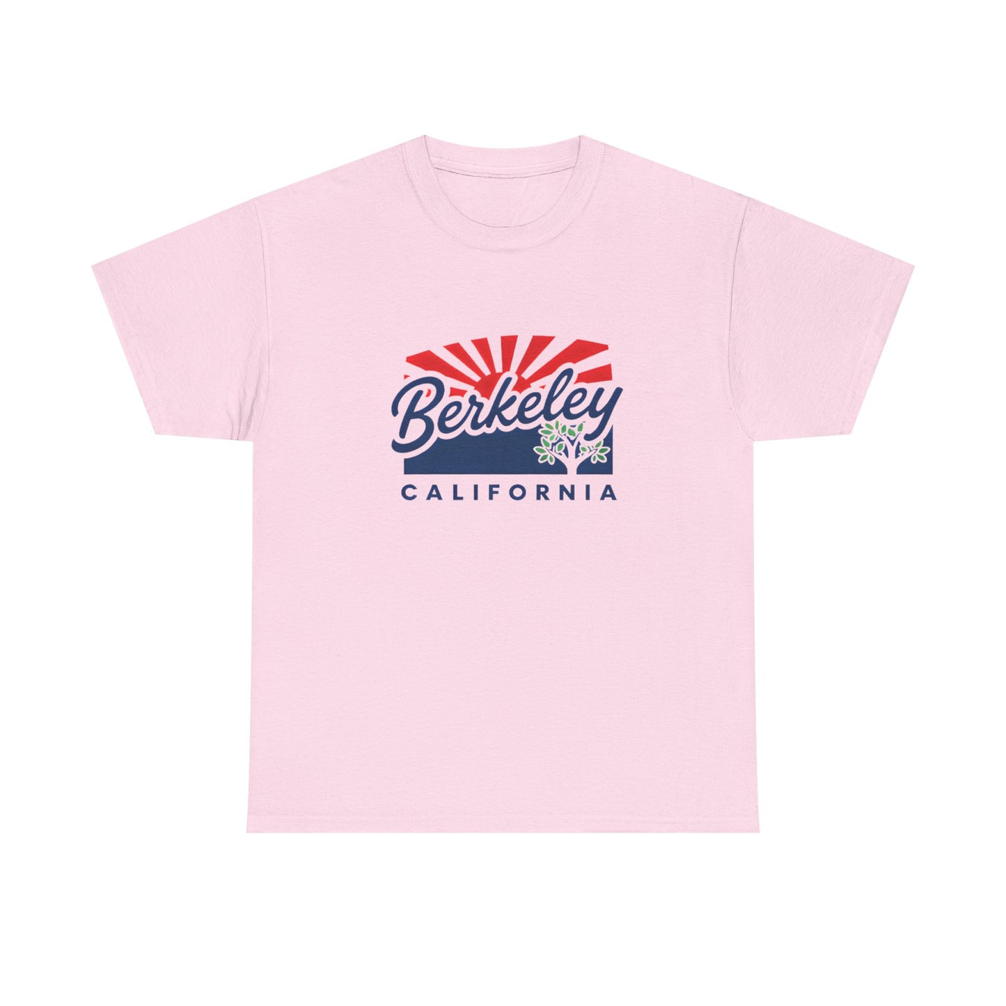 Berkeley California Retro Sunrise T-Shirt | 70s Vintage Script Tee | Bay Area Sunset Vibes Gift | UC Berkeley Alumni Student Local Pride