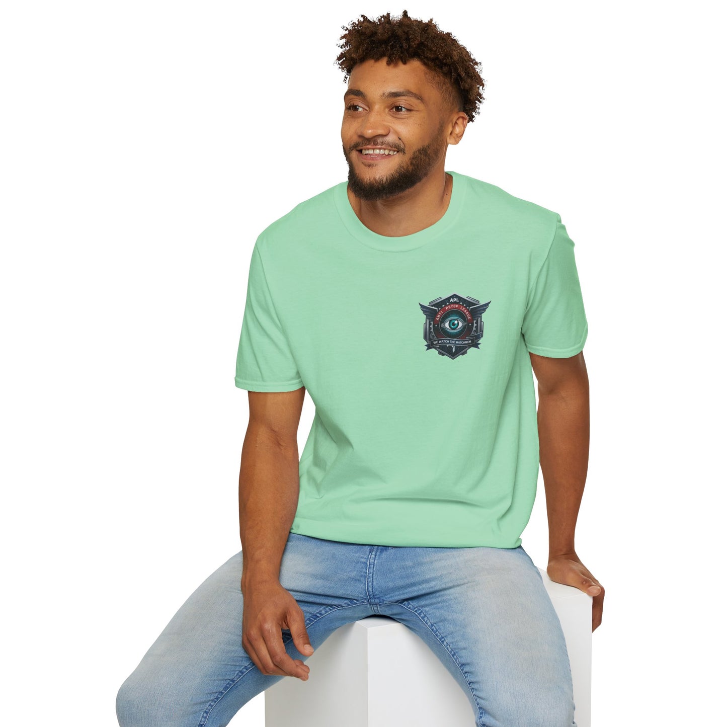 Eye Emblem T-Shirt — Retro All-Seeing Eye Graphic Tee
