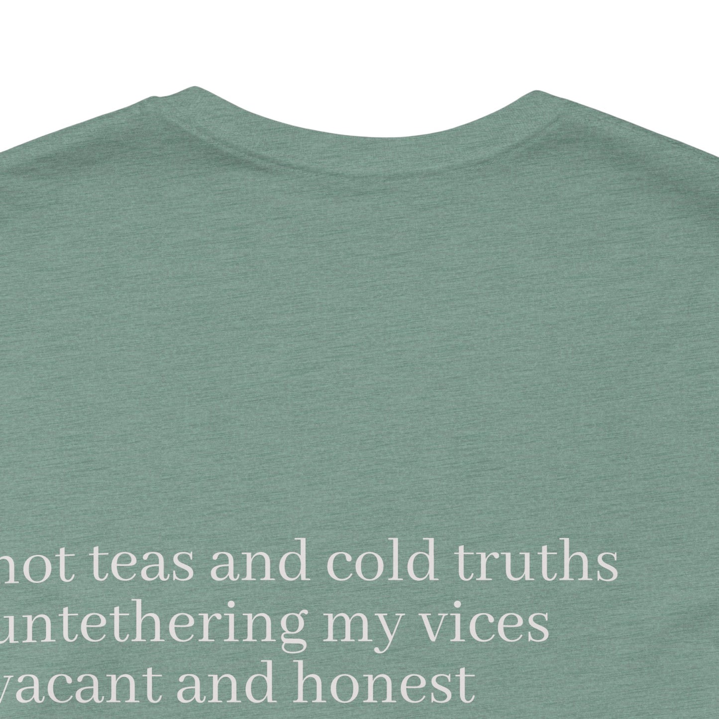 Love Me Tanka Poetry T-Shirt | Romantic Japanese Poem Literary Tee | Gift for Poet Writer Romance Lover | Minimalist Wearable Literature Art