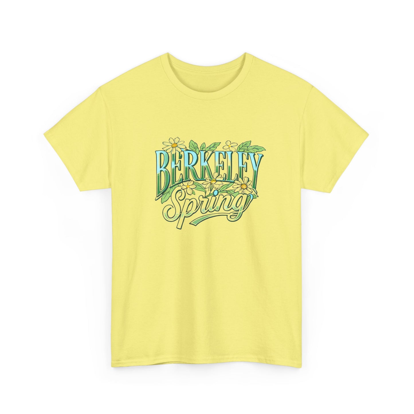 Berkeley California T-Shirt | Retro Spring Floral Script Tee | Bay Area College Town Gift | UC Berkeley Alumni Student Local Pride Shirt