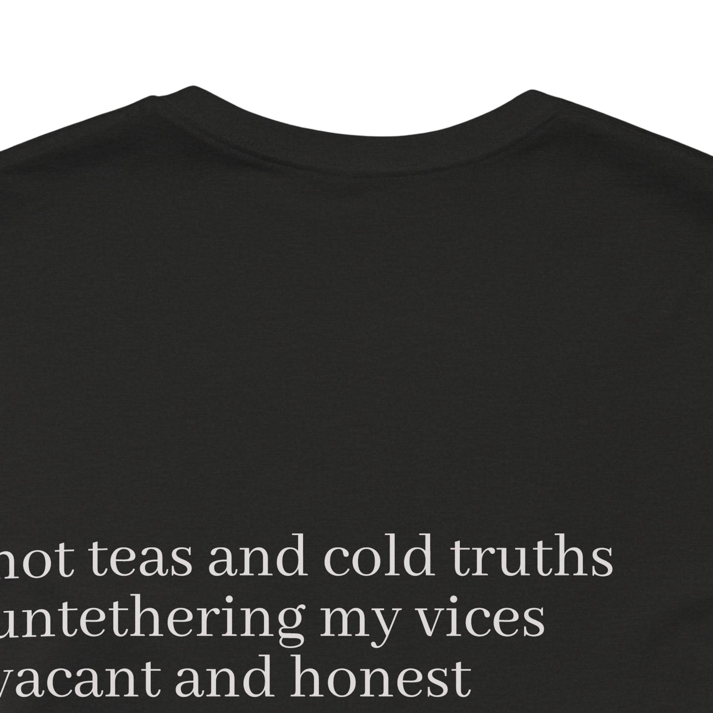 Love Me Tanka Poetry T-Shirt | Romantic Japanese Poem Literary Tee | Gift for Poet Writer Romance Lover | Minimalist Wearable Literature Art
