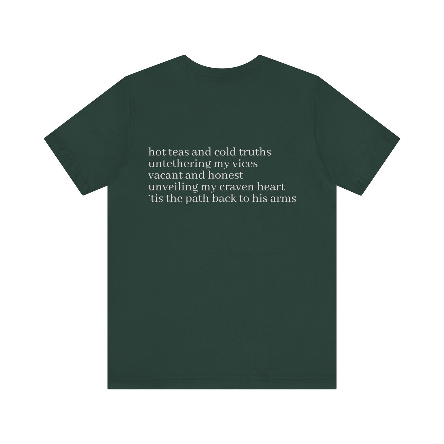 Love Me Tanka Poetry T-Shirt | Romantic Japanese Poem Literary Tee | Gift for Poet Writer Romance Lover | Minimalist Wearable Literature Art