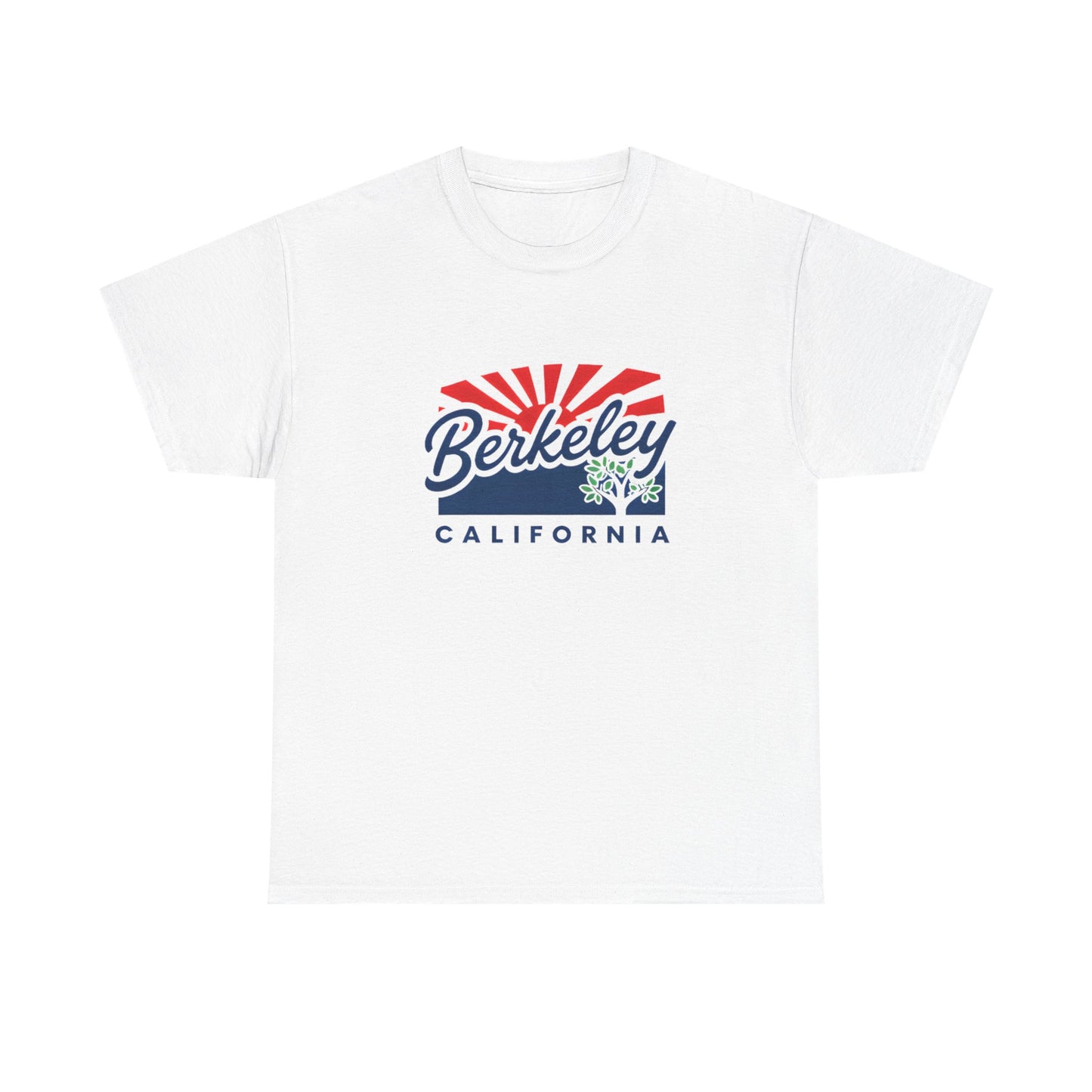 Berkeley California Retro Sunrise T-Shirt | 70s Vintage Script Tee | Bay Area Sunset Vibes Gift | UC Berkeley Alumni Student Local Pride