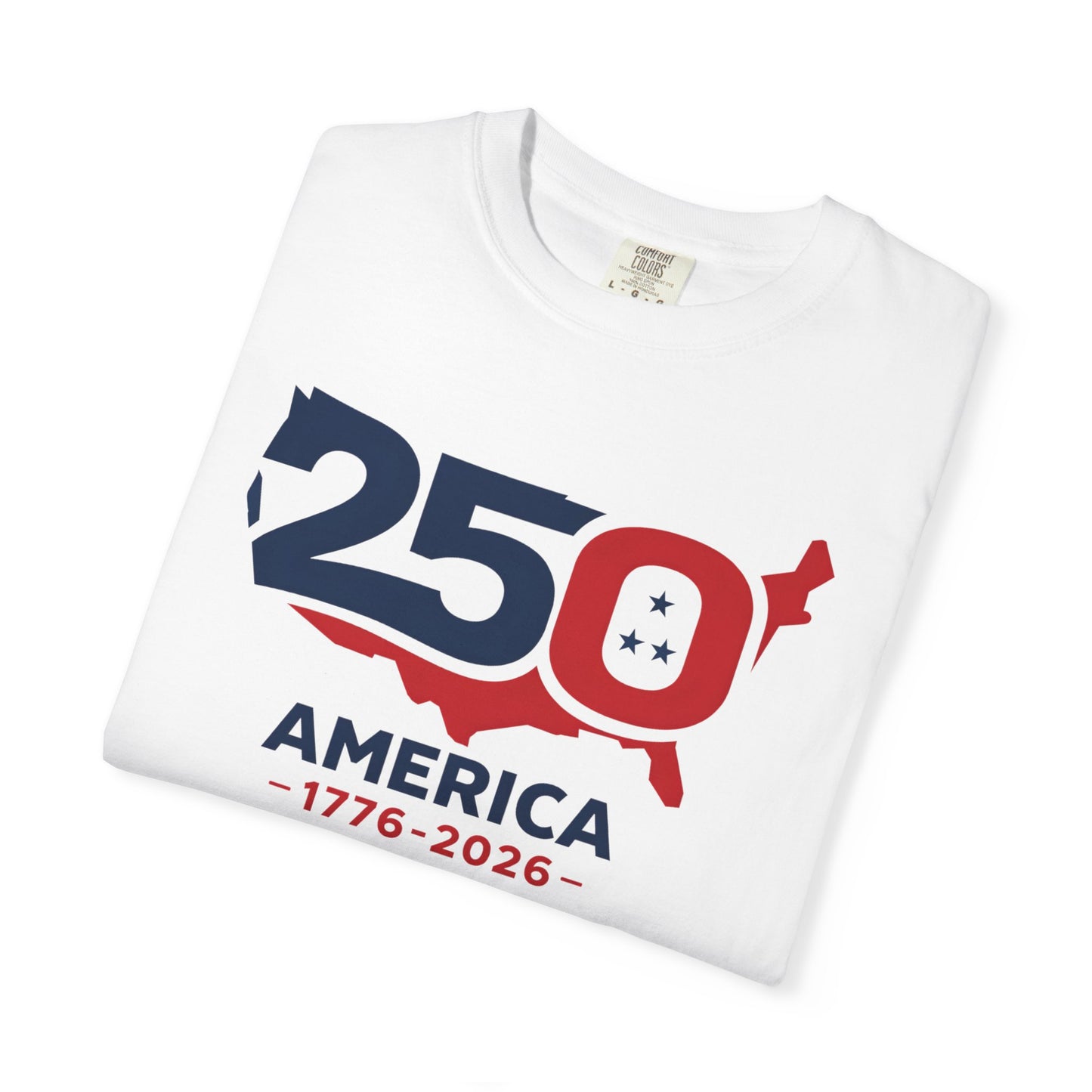 250 America 1776-2026 T-shirt | US Map Centennial Anniversary