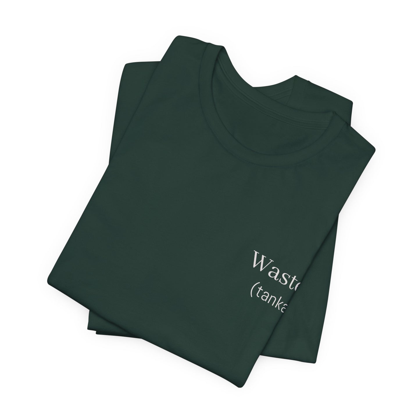 Waste Tanka Poetry T-Shirt | Minimalist Japanese Tanka Literary Tee | Gift for Writer Poet English Teacher Book Lover | Wearable Literature
