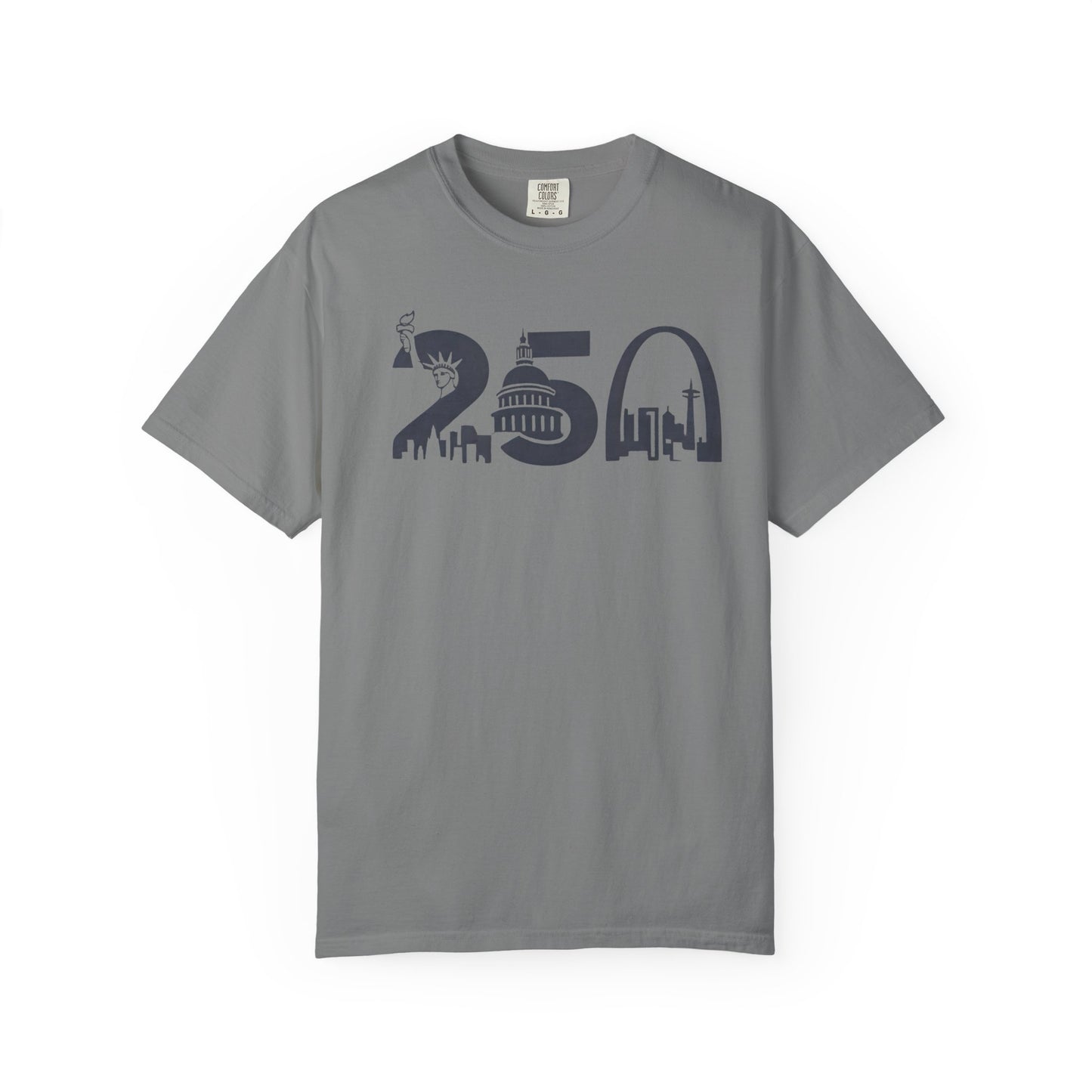 USA 250th Anniversary skyline Liberty design T-Shirt | Independence celebration