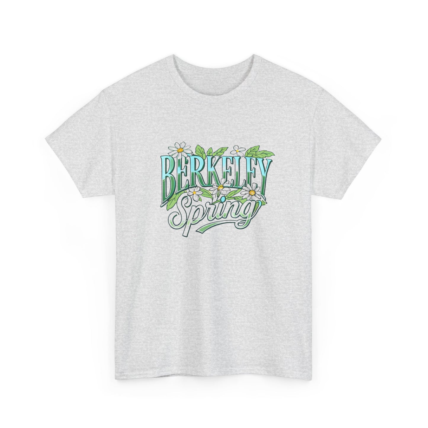 Berkeley California T-Shirt | Retro Spring Floral Script Tee | Bay Area College Town Gift | UC Berkeley Alumni Student Local Pride Shirt