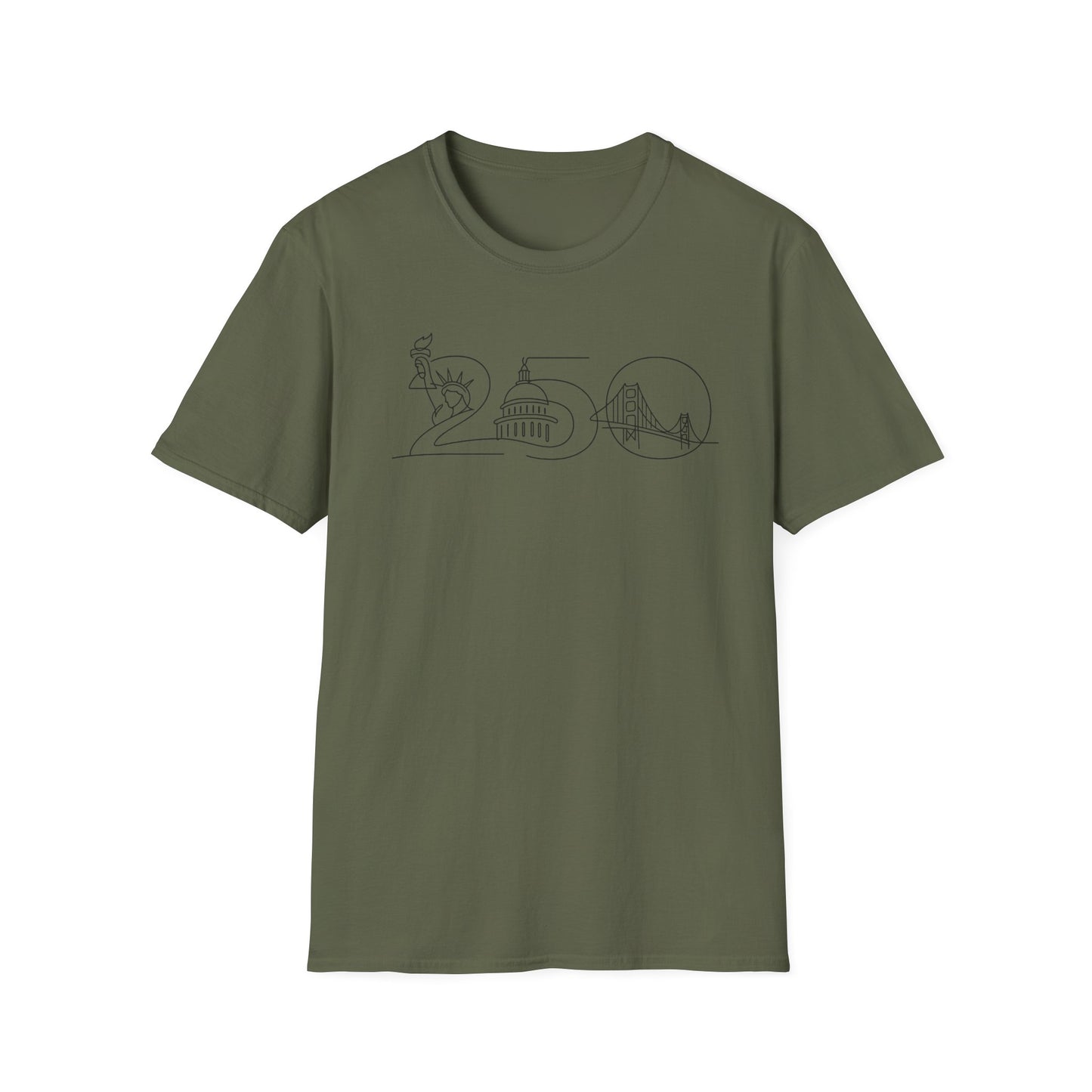 America 250th Anniversary Washington T-Shirt | USA Semiquincentennial 2026 | George Washington Patriotic Gift | 1776-2026 Founding Father