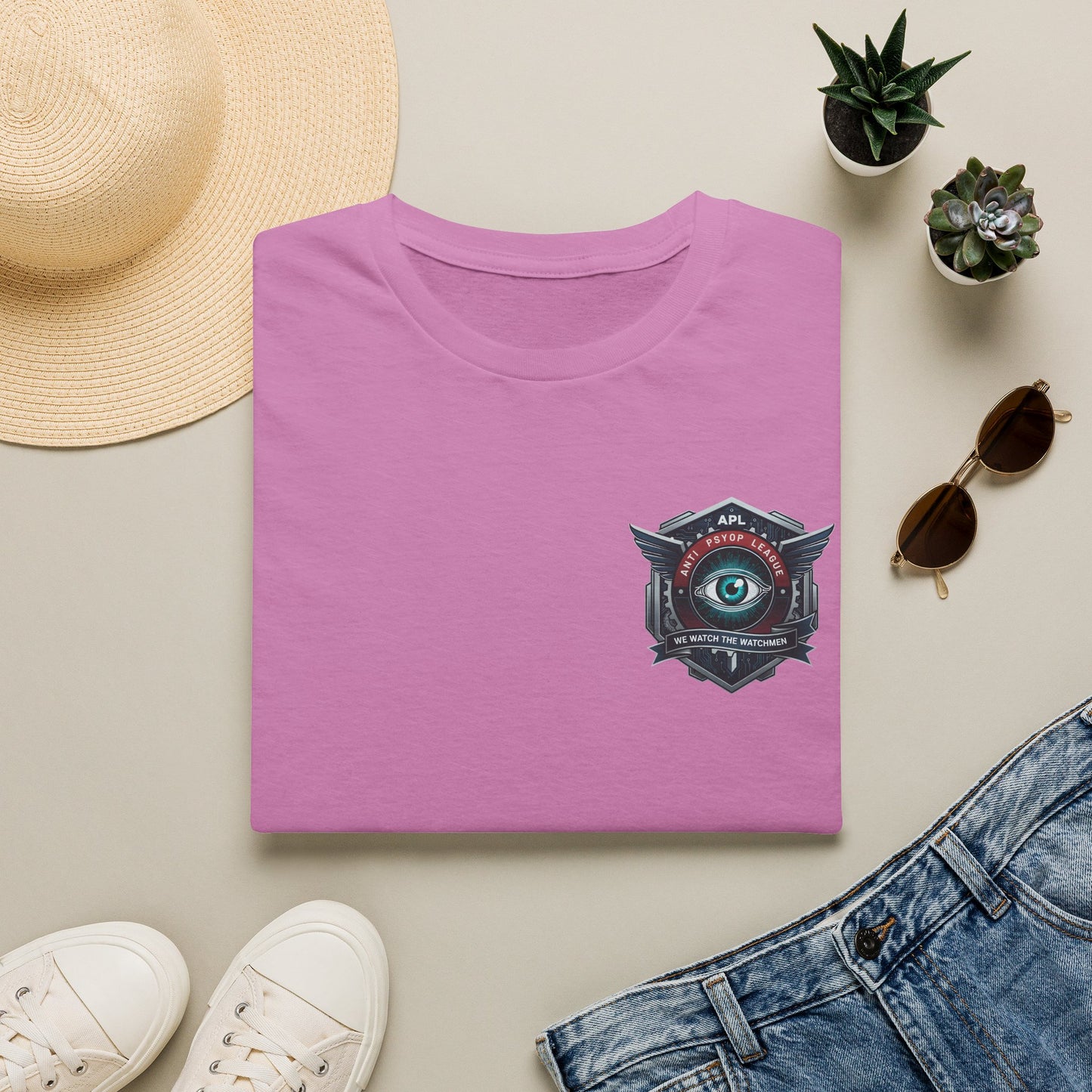 Eye Emblem T-Shirt — Retro All-Seeing Eye Graphic Tee